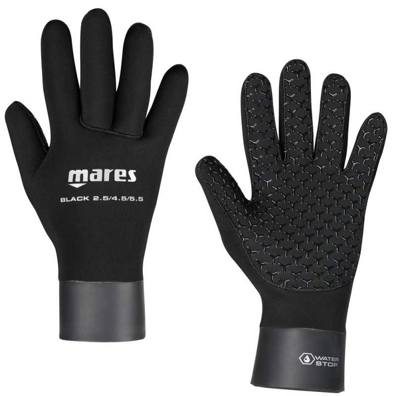 Mares Guantes Negro