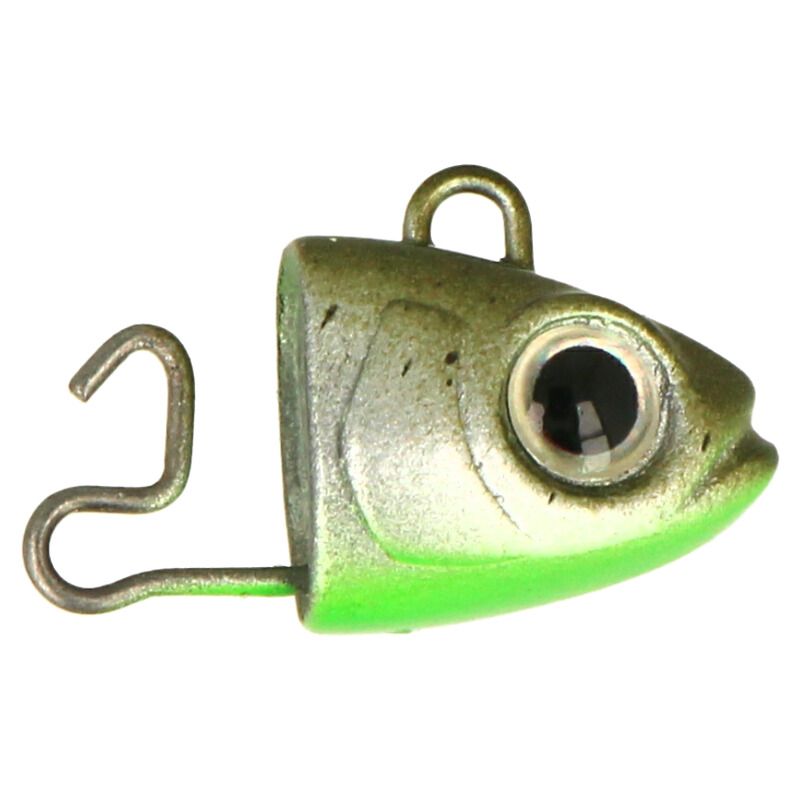 Fiiish Black Minnow Cabezas Plomadas para 70 mm Zinky Khaki 3,5gr