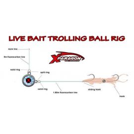 ZOKA BALL BOTTOM TROLLING BALL SPARKLE 250 gr