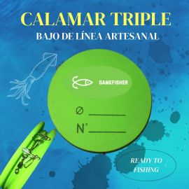 Montaje Artesano triple para Calamar