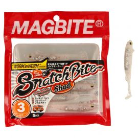 Magbite MBW04 Snatch Bite Shad 3"