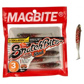 Magbite MBW04 Snatch Bite Shad 3"