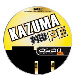 Asari Kazuma PRO PE 500 mt X4 Trenzado Negro