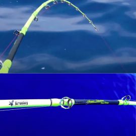 Colmic GREEN SHADOW ACID TROLL 20-30lb 2.48 mt especial carretes eléctricos