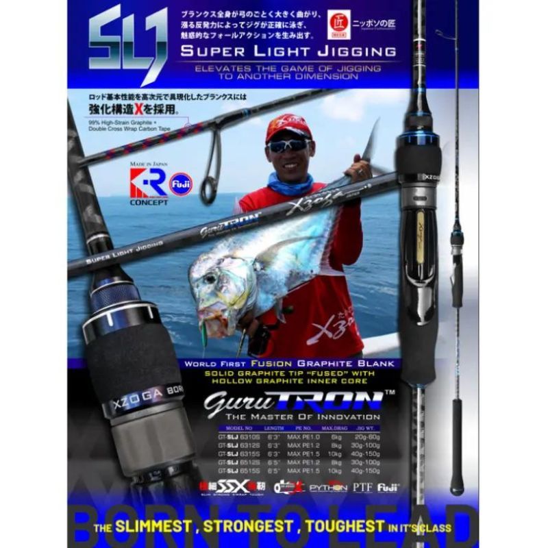 XZoga Guruton SLJ 6315S 1.91mt 40-150gr