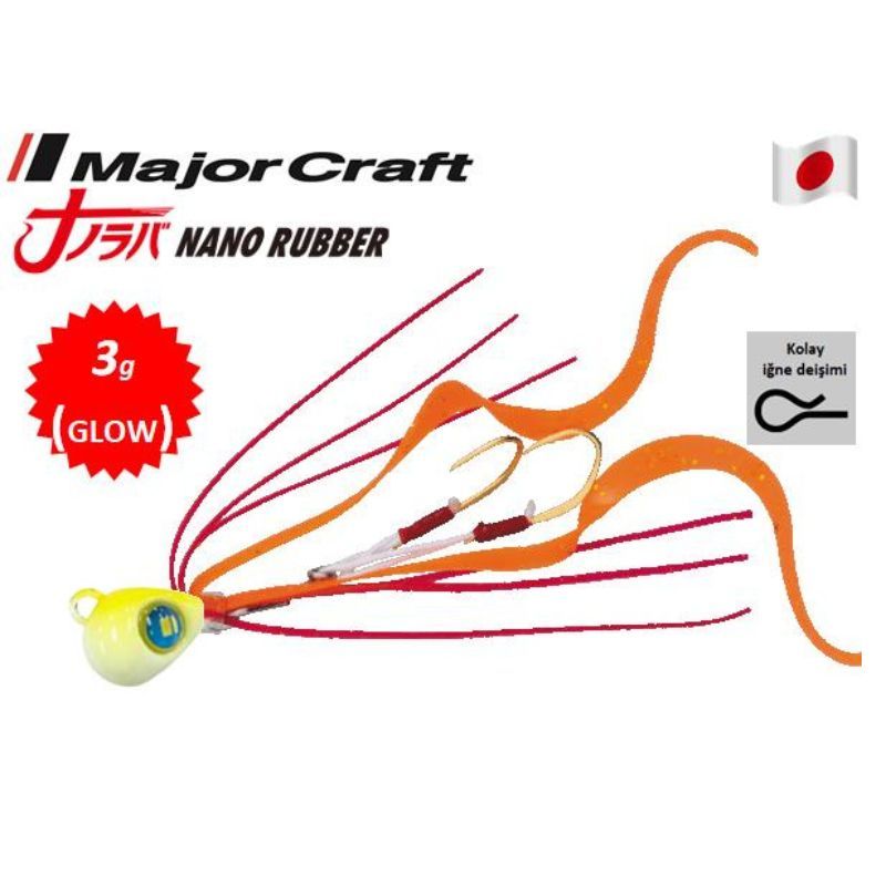 Major Craft NANO RABA 3 gr