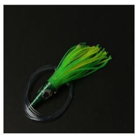 ChLures Rigged 14 cm verde amarillo listo para pescar