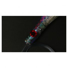 Pulpito Asesino Artesano Plumas con Brillo Curricán Altura cabeza 5.5 inch