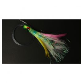 Pulpito Asesino Artesano Plumas con Brillo Curricán Altura cabeza 5.5 inch
