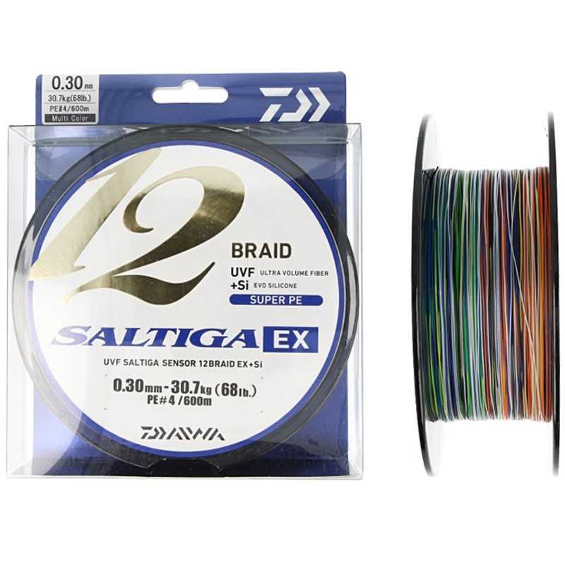 Daiwa Saltiga 12 Braid EX 600 mt Multicolor