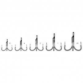 G7836-VMC Treble Hook Spark Point 3X