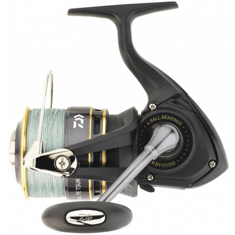 043178583036-Daiwa Regal PE TSUKI 3000H Cargado con Trenzado