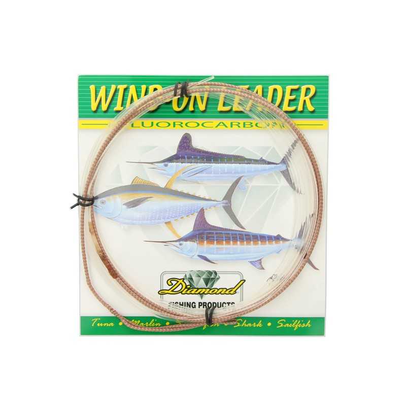 21332-Diamond Windn Leader Fluocarbono 7.62 mt 25 ft