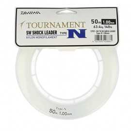 11499-Daiwa Tournament Sw Shock Leader Type N (Nylon) 50 mt