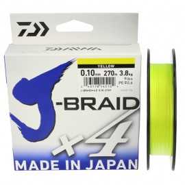 21922-Daiwa J-Braid X4 270 mt Amarillo