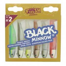 Fiiish Black Minnow Combo European 90 mm 10 gr Offshore