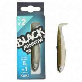 14878-Fiiish Black Minnow Combo 90 mm