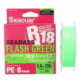 G6606-Seaguar Seabass Flash Green R18  Kanzen 200 mt