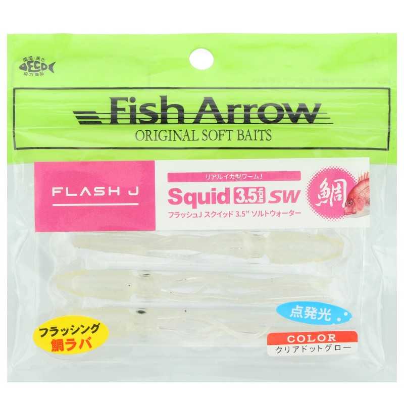 G6591-Fish Arrow Flash J Squid 3.5" SW