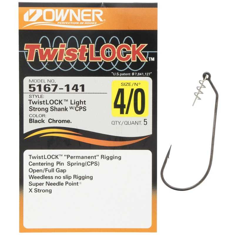 G6471-Owner Simple  Twist Lock Worm 5167