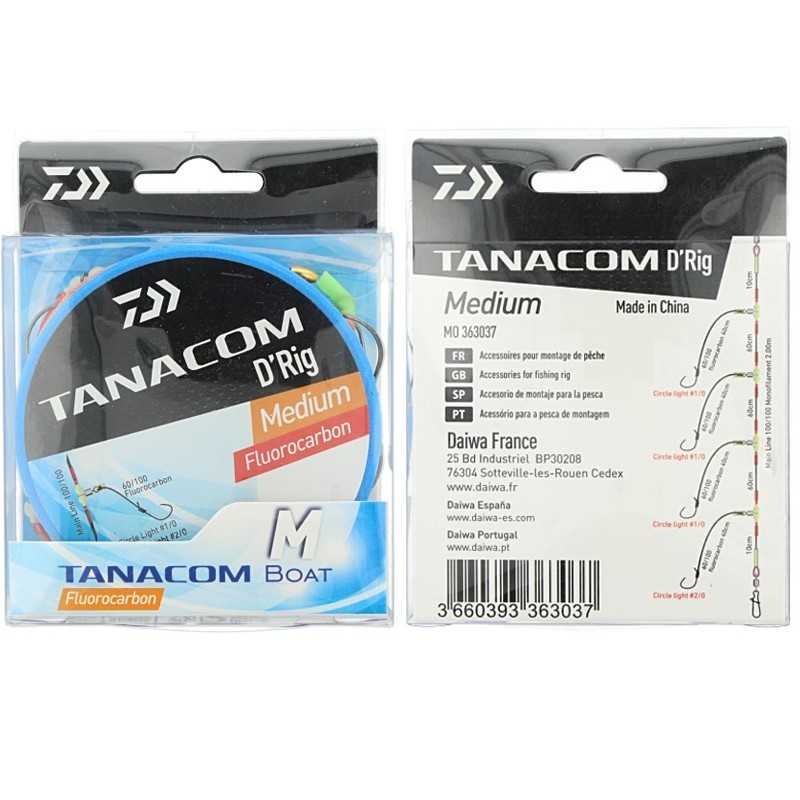 3660393363037-Daiwa Bajo gran Fondo Tanacom DRig  Medium con Anzuelos